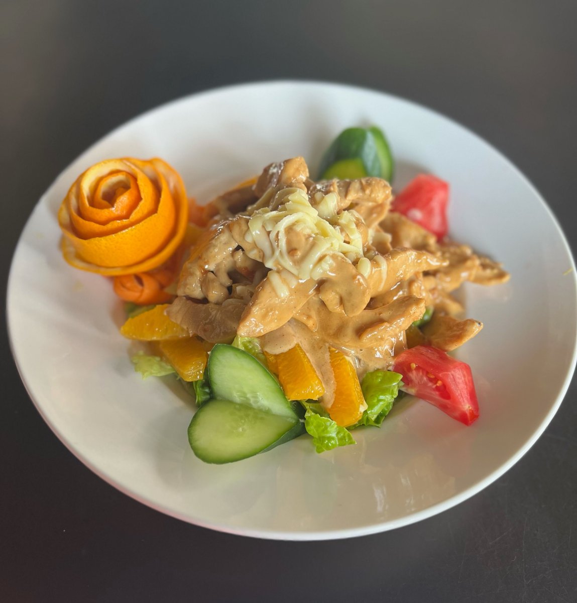 Portokallı Tavuklu Salata