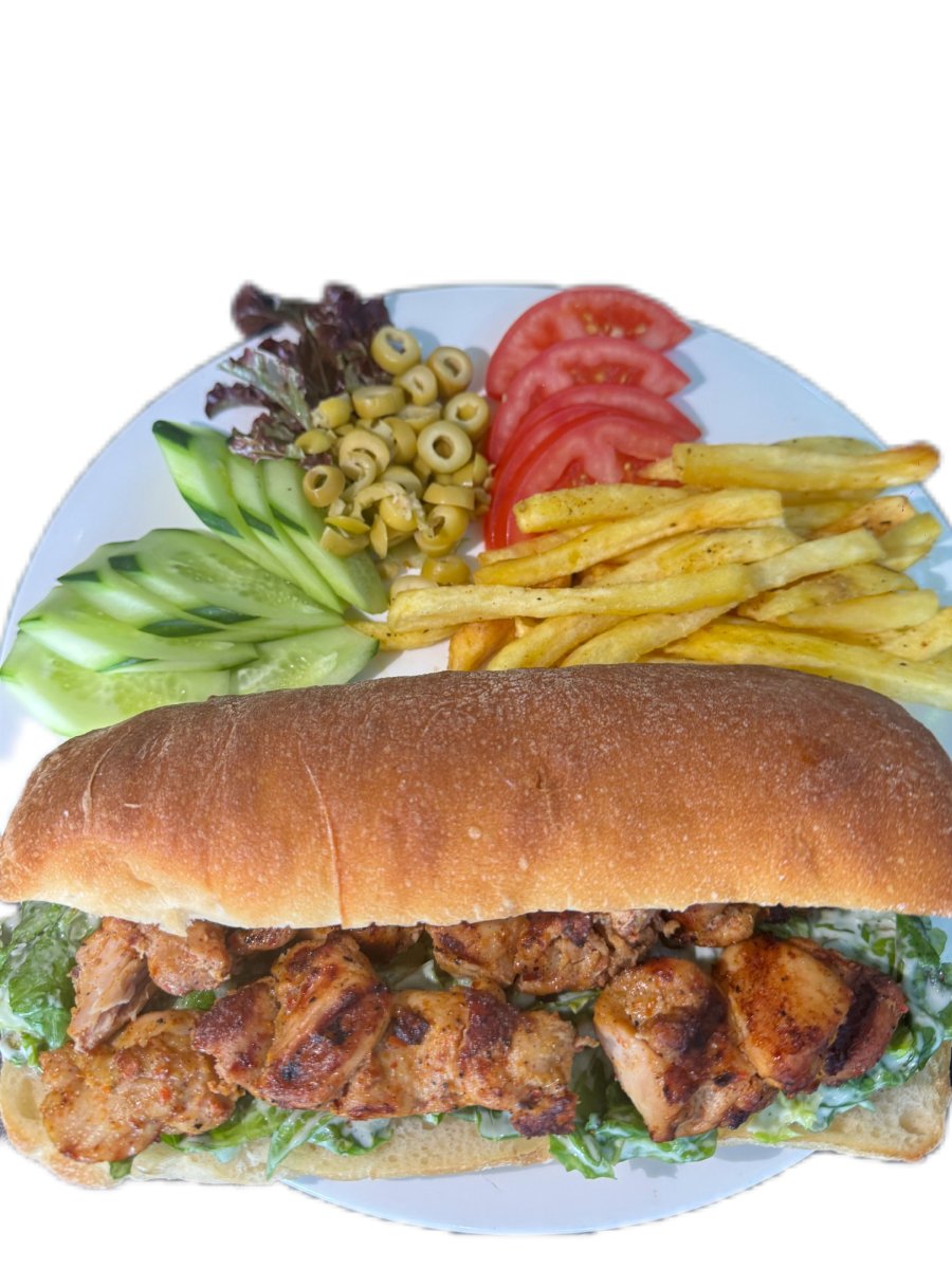 Izgara Tavuk Siş Sandviç